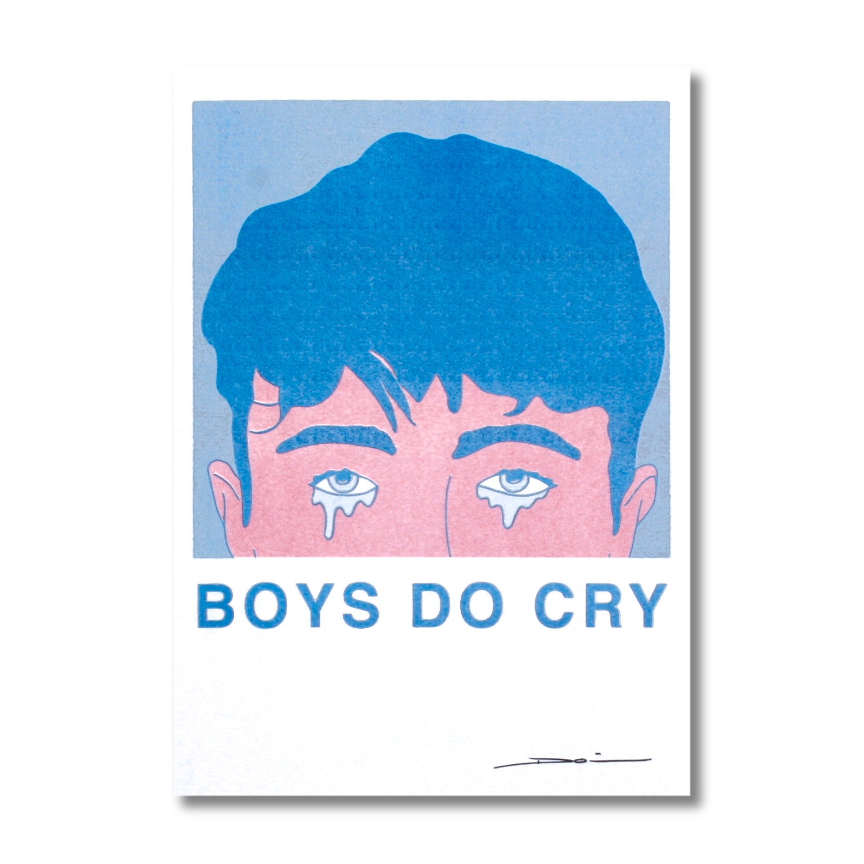 Boys do cry - A4 riso