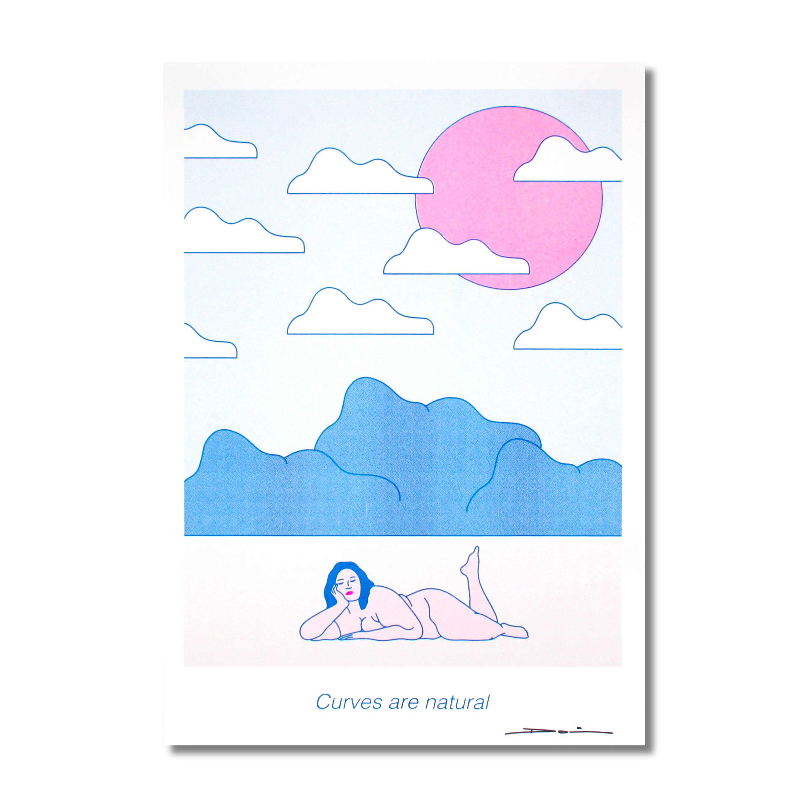 Curves - A3 riso