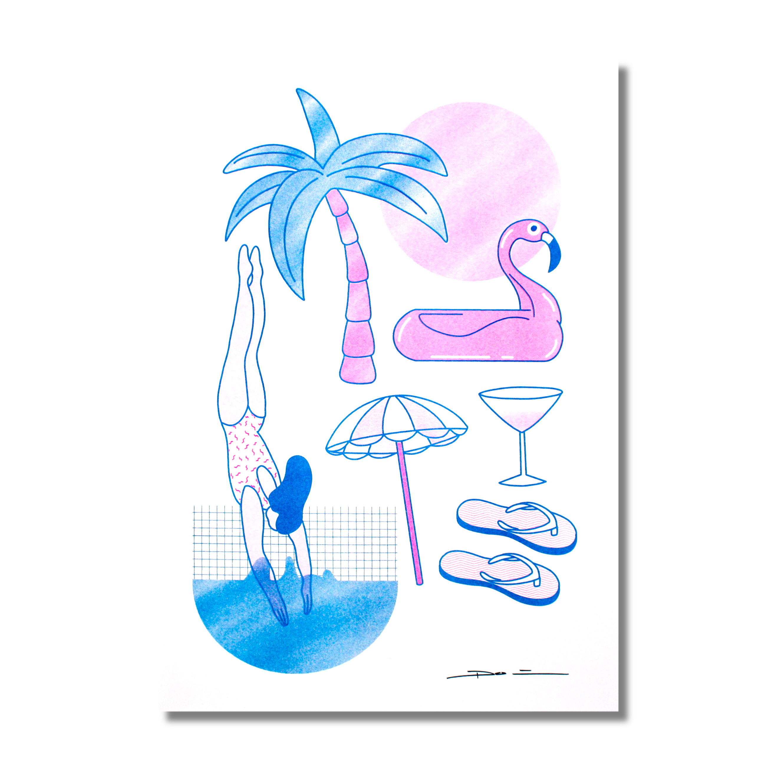 Summer - A3 riso