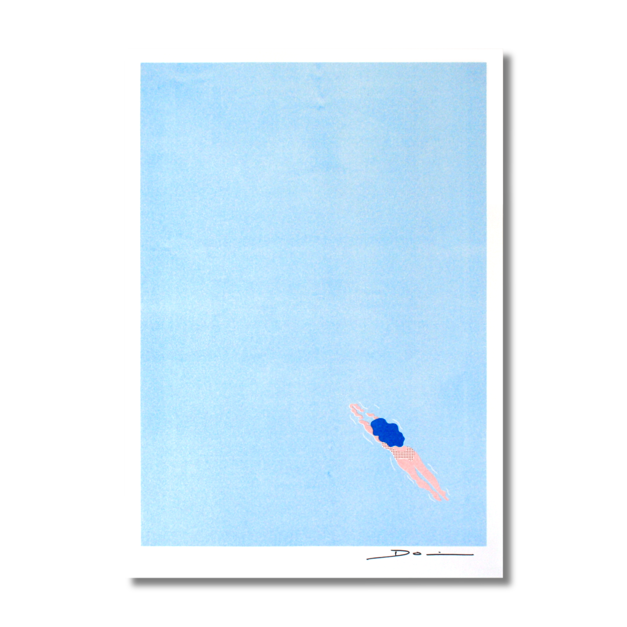 Wander off - A3 riso